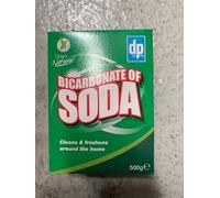Dri-Pak Clean & Natural No Fragrance Acrylic, Ceramic, Enamel, Glass, Plastic, Porcelain & Stainless Steel Granulated Bicarbonate Of Soda, 500G