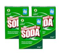 Dri-Pak Bicarbonate of Soda, Clean & Natural, Home Cleaning & Freshening, 500g, Pack of 3