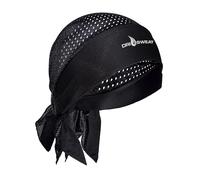 Dri Sweat Flex Active Wear Mesh Bandana, Black, 0.2 x 6.5 x 5 inches