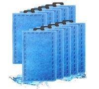driamor 10 Pack Rite-Size E Filter Cartridges Compatible with Marineland Emperor PRO Power Filter 450 and Original Emperor Power Filters 280/400, Filter Cartridge Replacement for Aquarium System