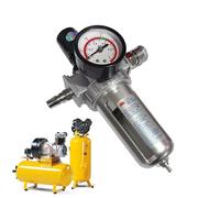driattie Air Compressor Filter Regulator,Air Compressor Filter Regulator Lubricator - Heavy Duty Separator Replacement Parts for Construction Technicians Professionals Workshop Spray