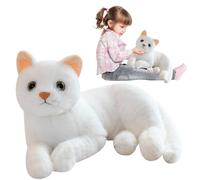 driattie Cat Stuffed Animals Realistic - Cat Plush Stuffed Animal, Plush Animal Toy, 12 Inch Simulation Doll Toy for, Girls, Boys