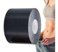 driattie Magic Tape for Stomach Wrap - Belly Slimming Tape Magic Fat Reduction | Breathable 5m for Arms, Waist, Abdomen, Thighs Black