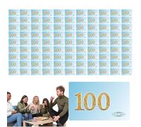driattie Poker Chips - Poker Chips and Cards | Waterproof Card Games for Enthusiasts Travel Camping Parties Home Adults Amateurs Men Women