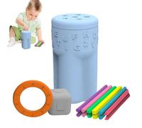 driattie Sensory Toys, Non-Slip Table Game, Toddler Silicone Stick Color Matching Toys, for Kids Child Toddler Girl Boy Traveling Business Trip Home Outdoor School Kindergarten