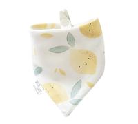 Dribble Bibs - Drooled Bibs | Breathable Cotton Bobbins for Children | Soft & Amazing Bibs | Cotton Feeding Bobs for Children, Unisex Altame Baby Bibs, Lemon, Fare riferimento alla descrizione