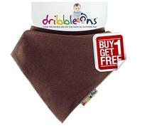 Dribble Ons Bib - Brown (0-24 Months)