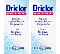 Driclor Antiperspirant Roll On Applicator 20 ml Lasts for days Driclor 20ml