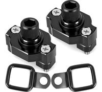 Drieaco UTV ATV Aluminum D Rings Tie Down Anchors for CFMOTO Cforce Zforce Uforce 1000 950 800 600 625 U10 Pro Accessories, ATV Heavy Duty D Ring UTV Cargo Bed Rail Cleats Tie Down Anchor System, 2PCS