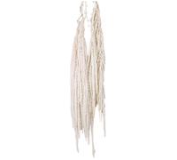 Dried Amaranthus Bouquet, 24-31.5" Hanging Dried Flower Bouquet, Lifelike Natural Vine Dried Flowers, Reusable Dried Plants for Wedding Bouquet Wall Home Party Decor, White