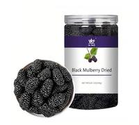 Dried Black Mulberries 250g/8.81oz Natural Wild Black Mulberry Tea Sweet Delicious Dried Fruit Snacks, Vegan 野生黑桑葚 桑葚干 无添加
