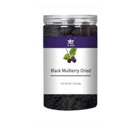 Dried Black Mulberries 250g/8.81oz Natural Wild Black Mulberry Tea Sweet Delicious Dried Fruit Snacks, Vegan 野生黑桑葚 桑葚干 无添加