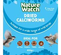 Dried Calciworms Wild Bird Feed By Nature Watch - 400g
