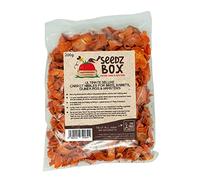 Dried Carrots For Rabbits and Dogs 200g - For Birds Rats Guinea Pigs and Hamsters - Seedzbox - Naturally Dried Snack and Treat - Fat Free Carrots With No Preservatives