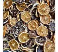 Dried Citrus Slices, 1 kg Bulk Pack, Mixed Orange Lemon Lime, Natural Dehydrated Fruit for Tea Cocktails Crafts (Mix)