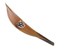 Dried Cocoa Leaves, Branches Hay Decorative, Rustic Plant Decor, Dried Palm Paddles, Dried Leaves Plant Decoration, Creative Natural Cocoa Leaves Exotic Decoration, Indoor Plant