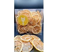 Dried Dehydrated Lemon,Premium Garnishes,140+ Piece Large Box 100% Natural Sugar Free,Gluten Free,Dried Citrus, Wheels For Cocktails,Mocktails, Garnishes, Deserts/Fruit Slices