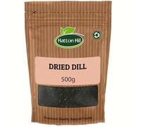Dried Dill 500g by Hatton Hill | Tangy Flavour for Fish, Salads, Dressings, and Pickling