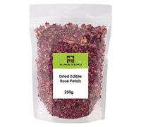 Dried Edible Rose Petals Premium Dried Flowers 250g Packaging May Vary by Manor Springs