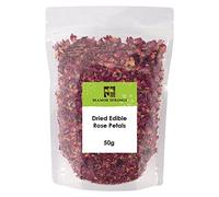 Dried Edible Rose Petals Premium Dried Flowers 50g Packaging May Vary by Manor Springs