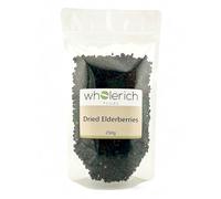 Dried Elderberries Whole (from Poland) 250g - Wholerich Foods