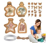 Dried Flower Bookmarks Bookmark Making Kit | Handmade Dried Flower Paper Bookmark Pressed Flower Bookmark Bookmark Set