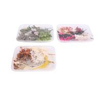 Dried Flower Bundles, Artificial Flower Making Kit with 3 Boxes for Home Decor and Wedding Party DIY Projects, Color Style