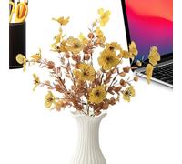 Dried Flowers for Vase - Dried Flower Arrangement - Realistic Artificial Flowers Decoration for Front Door Garden Balcony Wedding Photography