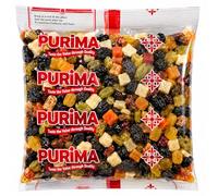 Dried Fruit Mix 2kg - Mixed Dry Fruits Raisins Dates Cranberry Mango Pineapple Papaya Apple Ready to Eat for Baking Snacking Eating Cakes Muesli Bulk Trail Snacks Breakfast Topper Salad Without Peel