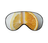 Dried Fruit Pictures Sleep Mask Comfort Travel Eye Masks with Adjustable Elastic Strap Soft Funny Block Light Sleep Eye Cover for Side Sleeper for Nap Men Women Gift