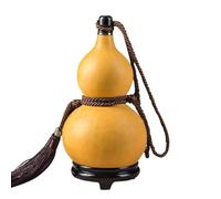 Dried Gourd Water Bottle Water Gourd Flagon Gourd Jug Wine Gourd Beeswax Anti-Seepage Gourd Craft Calabash Ornament Decoration