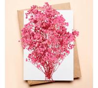 Dried Gypsophila Flowers, Pink Gypsophila Dried Flowers for Diy Arts Resin Scrapbooking Jewelry Making Floral Decorations
