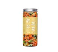Dried Mixed dehydrated Vegetables, Freeze-Dried Soup, Farm Green Vegan, Healthy and Nutritious Seaweed, Carrots, Ready to eat Side Dishes, Instant Noodle Seasoning (Mixed Vegetables 250g,2 cans)