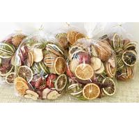 Dried Mixed Fruit - Dried Fruit & Spice Decorations Scented Christmas Floral Wreaths (Pack of 500g)