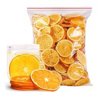 Dried Orange Slices | 250g,8.81oz | 100% Natural | No Sugar Added | Dehydrated Citrus Fruit Slices, Perfect for Decoration Garnish Cocktails&Desserts Cake, Fruit Tea, Vegetarian (5bag)