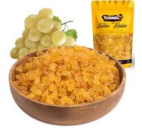 Dried Raisins 1kg | Dried Golden Raisins | Without Sugar | Yelow Raisins Large Size 2.2 Lbs | GMO Free | Native to South Africa | High in Fiber | resealable Bag | Dorimed