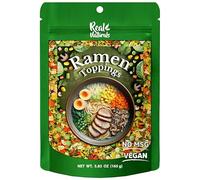 Dried ramen toppings. Dehydrated vegetables for ramen topper include Cabbage, Spinach, Chive, Carrot, Corn, Greenpea & Shiitake mushrooms.Dried Veg Mix, Gluten Free 165g