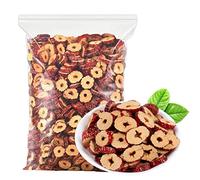 dried red dates Sweet Crispy Dates 9.87oz/280g Jujube slices Jujube Seedless Jujube Slices Can be matched wolfberry longan tea soak in water No wash ready to eat 脆红枣干280g