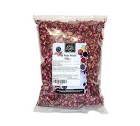 Dried Red Rose Petals 150g | Natural | Non-GMO | Packed in Resealable Kraft Paper Pouch | Vegan & Vegetarian Friendly