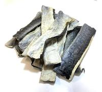 Dried Salmon Flatties 500g 100% Natural 100% Salmon Skin Dog Treats Chews A Natural Source of Omega 3 and Collagen Hypo-Allergenic Grain Free Gluten Free SMCP