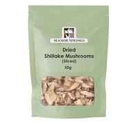 Dried Sliced Shiitake Mushrooms 50g by Manor Springs