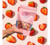 Dried Strawberries | 100% natural | No added sugar | No added preservatives | Heatlthy snack | Snack for kids (35g (Pack of 1))