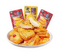 Dried tofu, snacks, casual food, tofu, spicy and delicious snacks, Instant Snacks,side dish,Mixed flavors, fresh and spicy, Chinese specialty snacks,Sweet and spicy food, snack gifts (40 packs)