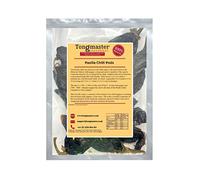 Dried Whole Pasilla Chilli pods - 100g (10 pods)