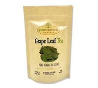 Dried Wild Grape Leaf - 30 Bags of Fresh Dried Hand-Crafted Wild Grape Vine Leaves - Pure, No Fillers, All-Natural, Non-GMO (1.6g each bag, 48g total)