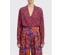 DRIES VAN NOTEN Crepe Blouse with Abstract Print - Size: M - female