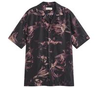 Dries Van Noten Men's Printed Silk Camp Collar Shirt Old Rose