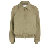 Dries Van Noten Viinnia Cotton-blend Poplin Bomber Jacket - Dark Grey - S (UK8-10 / S)