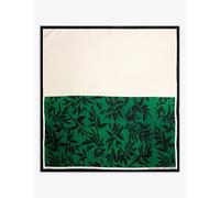 Dries Van Noten Santal Greenery Graphic-print Silk Scarf 50g