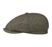 Driffield Wool Cashmere Flat Cap by Stetson